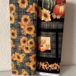 Sunflower Plaid green Autumn