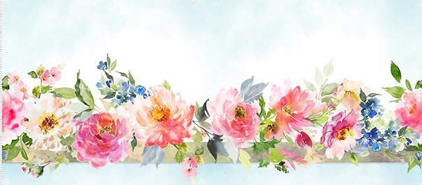 Blumen Bordüre - Victoria