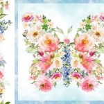 Blumenschmetterling Panel - Victoria