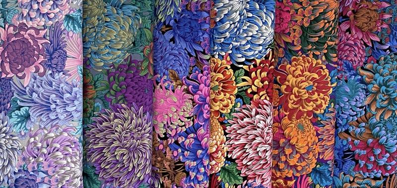 Kaffe Fassett - Hokusai´s Mom GREEN - 1 Stück = 3,40 Meter