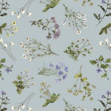 Midsummer Meadow Ditsy Sky