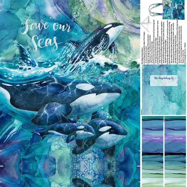 Whale Song - Taschen Panel