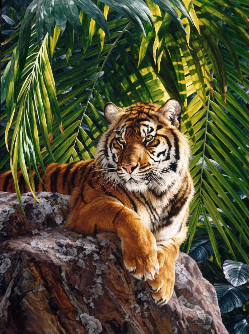 Jungle Queen Tiger - Panel